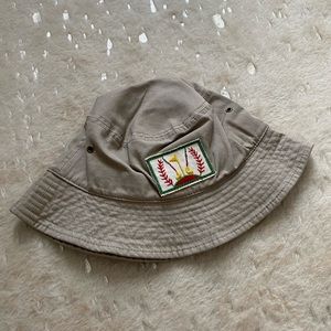 Vintage Golf Patch Bucket Hat